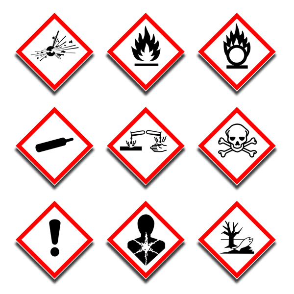 health and safety warning labels | EPI Labels UK