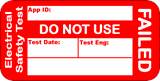 Portable Appliance Test Label